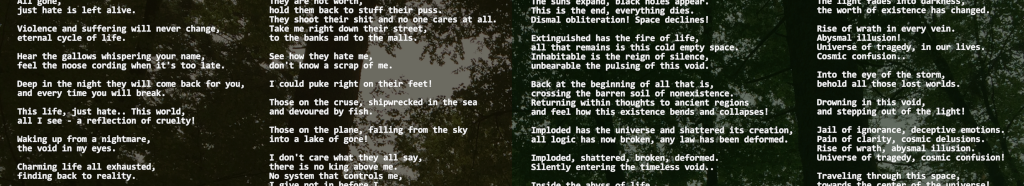 Demo 2016 Lyrics